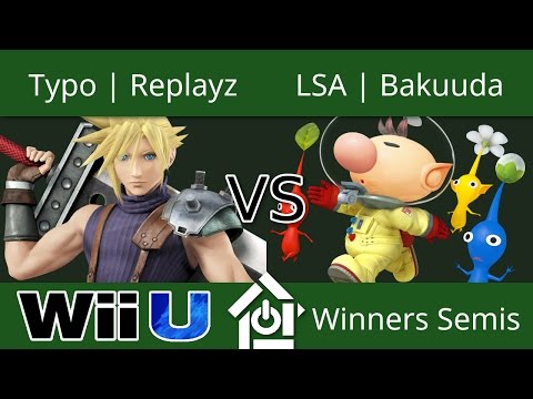 THGW 1/3/2017 - Typo | Replayz (Cloud) vs LSA | Bakuuda (Olimar) - Smash 4 Winners Semis
