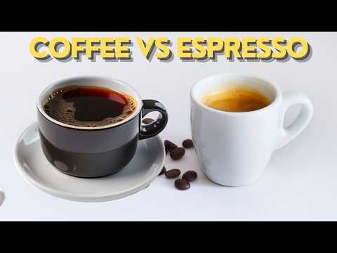Espresso vs Coffee: What Exactly Is The Difference