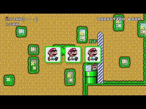 FUTURITY PEDESTAL ~ Expert 100 Mario Challenge - Super Mario Maker - No Commentary 1bs