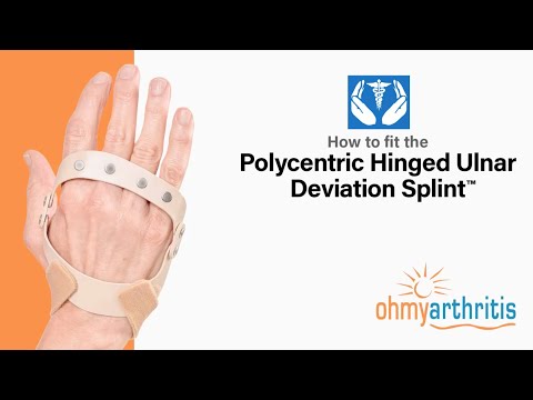 How To Fit The Polycentric Hinged Ulnar Deviation Splint™ To Your Hand