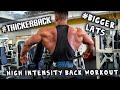 HIGH INTENSITY BACK WORKOUT | LAST TRAINING SESSION BEFORE ALL GYMS CLOSE