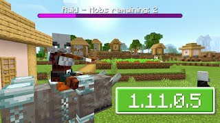 ВЫШЕЛ НОВЫЙ Minecraft PE 1.11.0.5 (Бета) - ОБНОВИЛИ РЕЙДЫ + ДОПОЛНИЛИ ТЕКСТУРЫ!
