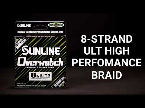 Sunline Overwatch Braided Line for spinning reels