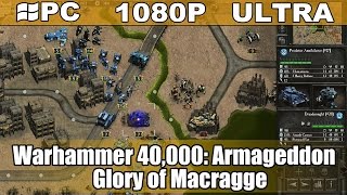 Warhammer 40,000: Armageddon - Glory of Macragge gameplay HD - Turn-Based Strategy - [PC - 1080p]