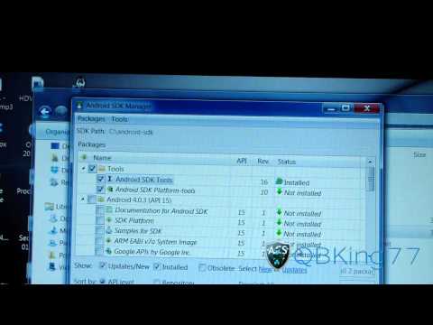 comment installer sdk android windows 7