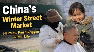 Part 2【中国Vlog】北京の台所！活気ある市場散策と10元カット体験記｜Part 2【中国Vlog】北京的厨房！充满活力的市场散步与10元理发体验记）