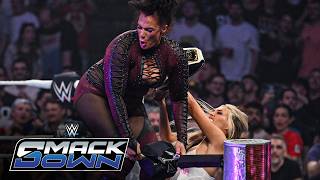 Download lagu Tiffany Stratton helps Chelsea Green defeat Nia Jax: SmackDown highlights, May 29, 2026 mp3