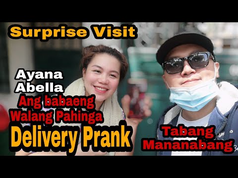 Delivery Prank & Surprise Visit | Ayana Abella Babaeng Walang Pahinga | Tabang Mananabang I PD JSA