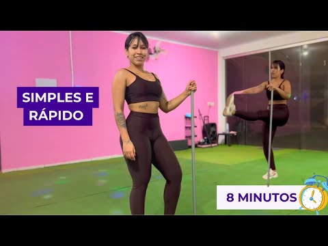 Queima a Gordura da Barriga em Apenas 8 Minutos de Treino  (Usando Cabo de Vassoura)