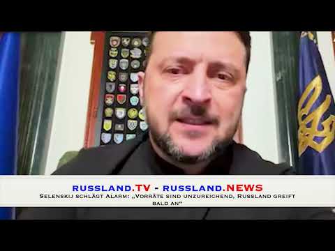 Selenskij schlägt Alarm: „Vorräte sind unzureichend, Russland greift bald an“