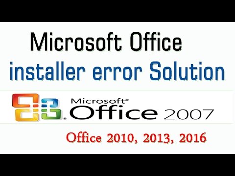 Microsoft Office Error During Setup Solution