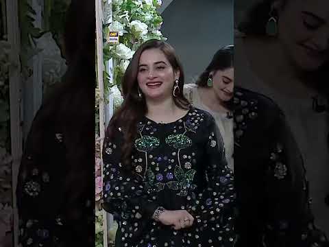 Let's welcome your favorite Aiman & Minal in Shan e Suhoor!