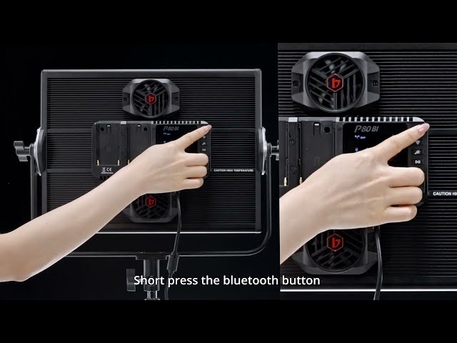 JINBEI P80Bi : لوحة إضاءة احترافي LED للتصوير ( ثنائية اللون 80W )