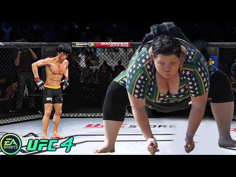 Bruce Lee vs Sumo Fight Kudo ( EA Sports UFC 4 ) wwe mma