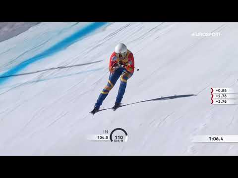 Ania Monica Caill (ROU) - WC Alpine Skiing - Crans Montana downhill 2 - Feb 27th 2022