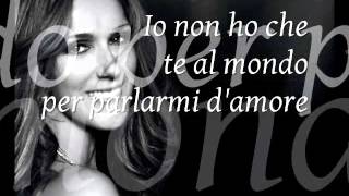 Celine Dion - Que toi au monde- traduzione italiana