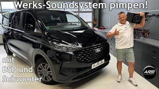 Ford Tourneo Soundsystem zum Selbsteinbau. Kräftiger Bass und klarer Klang mit D