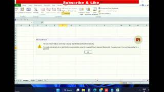 How to remove Password of Protected Excel sheet Windows 11 / 10 How to Protect a excel work book