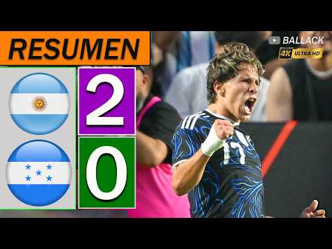 Gols e lances de Argentina x Honduras