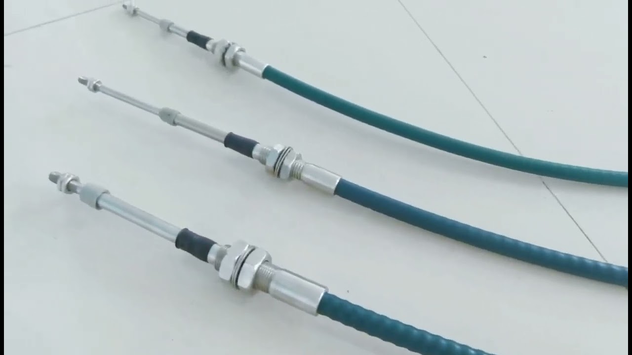 Mechanical Control Cable PVC PE Push Pull Cable Customized