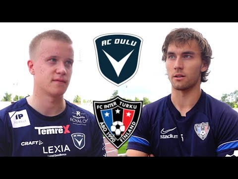 Jälkipelit AC Oulu-FC Inter, haastattelussa Jere Kallinen ja Noah Nurmi