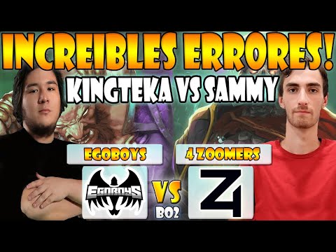 EGOBOYS VS 4 ZOOMERS BO2[GAME 1] KINGTEKA VS SAMMY-BTS PRO SERIES SEASON 6:AMERICAS - DOTA 2  [ENG]