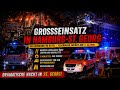 FEU3MNV25 Triggered Hotel Fire In Hamburg St Georg Requires Major Emergency Response