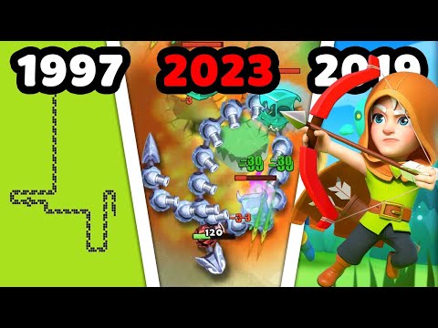 SSSnaker, A NEW Game By Habby Like Archero And SNAKE FROM 1997? - YouTube