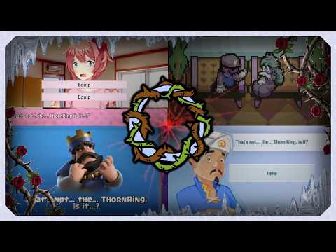 The Thorn Ring (Deltarune) being used in different media universes