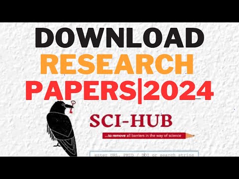 how to download research papers for free l how to download research papers from sci hub|2024