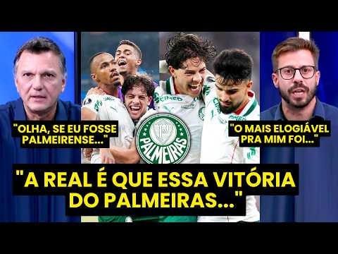 “SINCERAMENTE, o PALMEIRAS teve UMA ATUAÇÃO que…” VITÓRIA sobre o FLUMINENSE PROVOCA DEBATE!