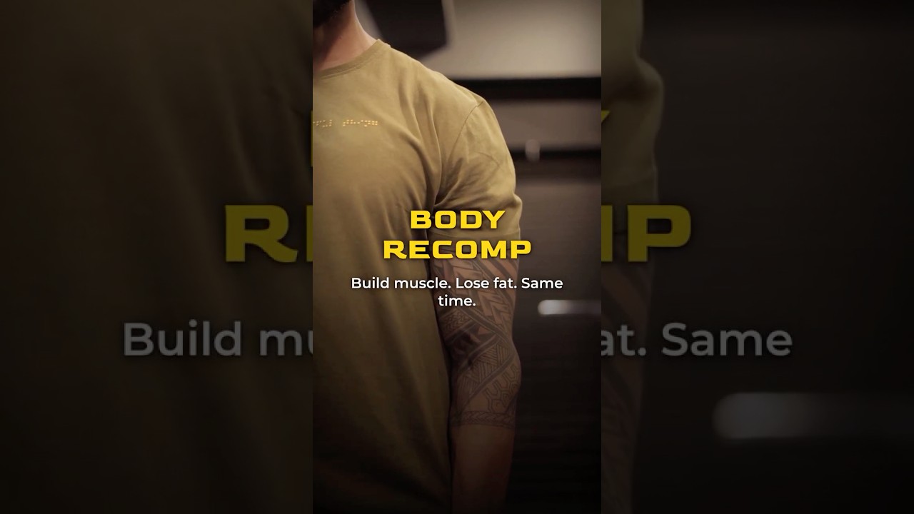 Body Recomposition: How to Build Muscle and Lose Fat at the Same Time | Video Guide