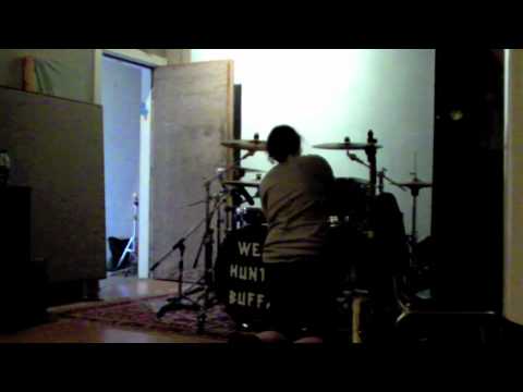We Hunt Buffalo - Drum Set-Up @ The Hive