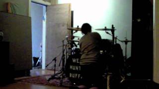We Hunt Buffalo - Drum Set-Up @ The Hive