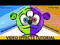 VIDEO TUTORIAL 8 BIT Gummy Bear Gummibär Song TAGALOG PARODY IN DIFFERENT Effects PART 7