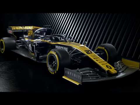 The evolution of Renault F1 car designs from 1977 to 2019