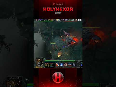 One of the greatest stolen Black Holes in Dota 2 History