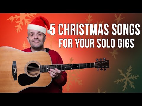 5 Easy Christmas Songs for Acoustic Guitar (Perfect for Gigs)