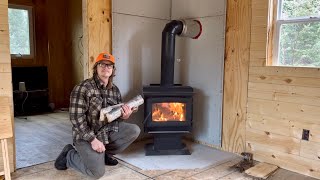 Preparing For Winter Off Grid: A Simple Wood Stove Installation