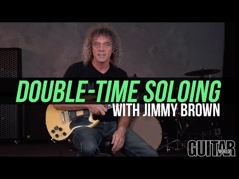 Double-Time Jazz Soloing with Jimmy Brown!