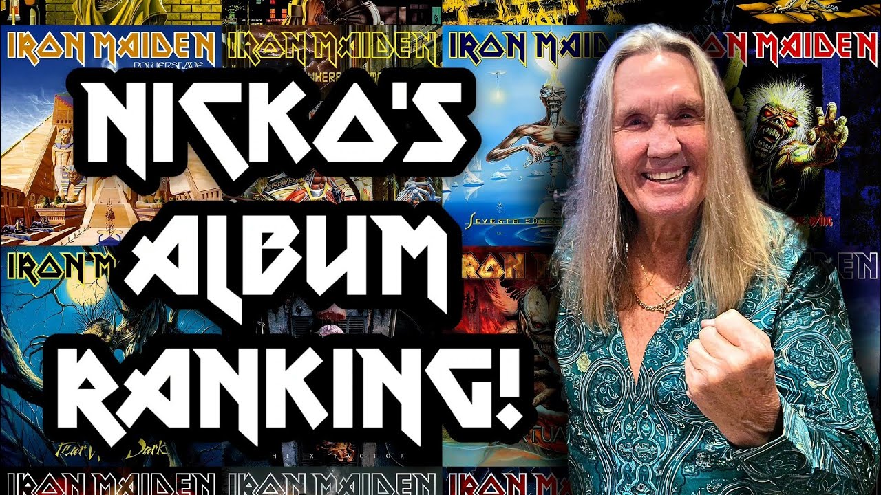 Nicko McBrain's Iron Maiden Album Ranking! - YouTube