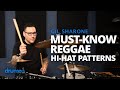 13 Essential Hi Hat Patterns For Reggae Grooves Gil Sharone