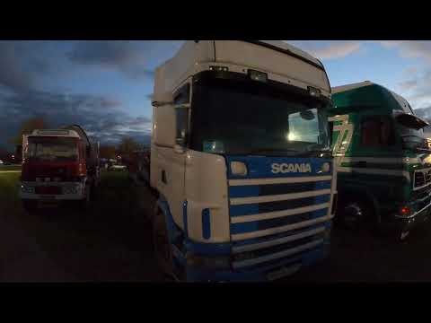 2004 Scania 420 124 Topline DC 12 11.7 Litre 6-Cyl Diesel Truck (420 HP) Newark Tractor Show 2025