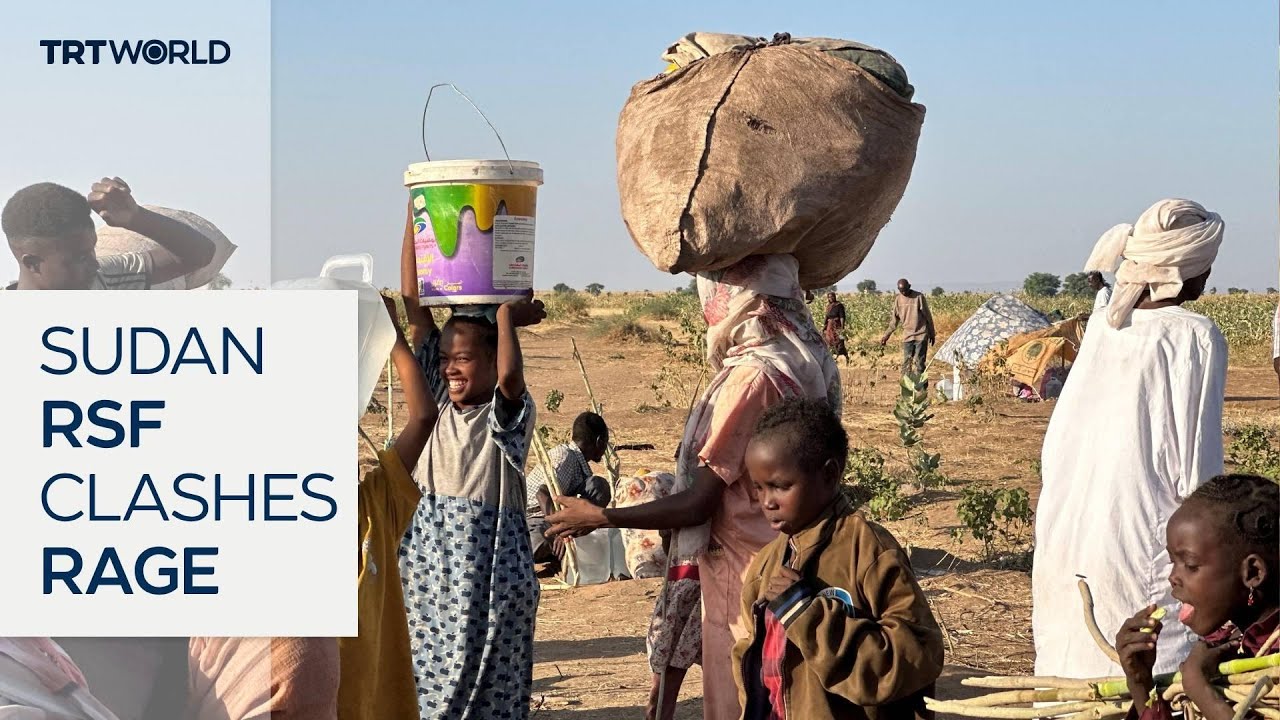 Sudan crisis RSF violence sparks mass displacement
