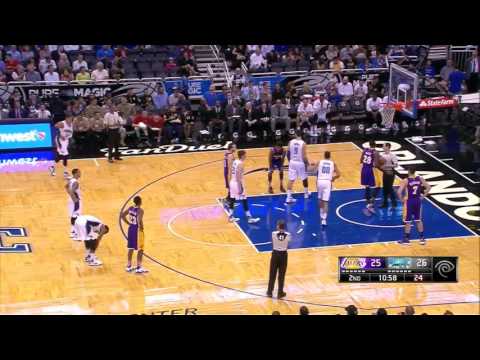 Mario Hezonja vs Los Angeles Lakers 11.11.2015 (7Pts)