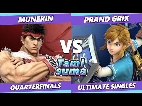 TAMISUMA 183 SSBU - Munekin (Ryu) Vs. Prand Grix (Link) Smash Ultimate Quarterfinals