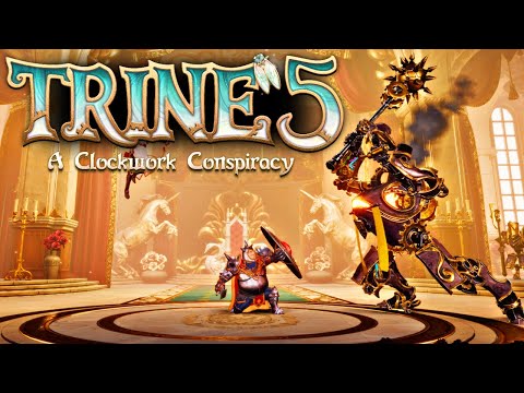 🔴LIVE - Trine 5: A Clockwork Conspiracy - Co-op Fantasy Adventure To Save The World Of Trine