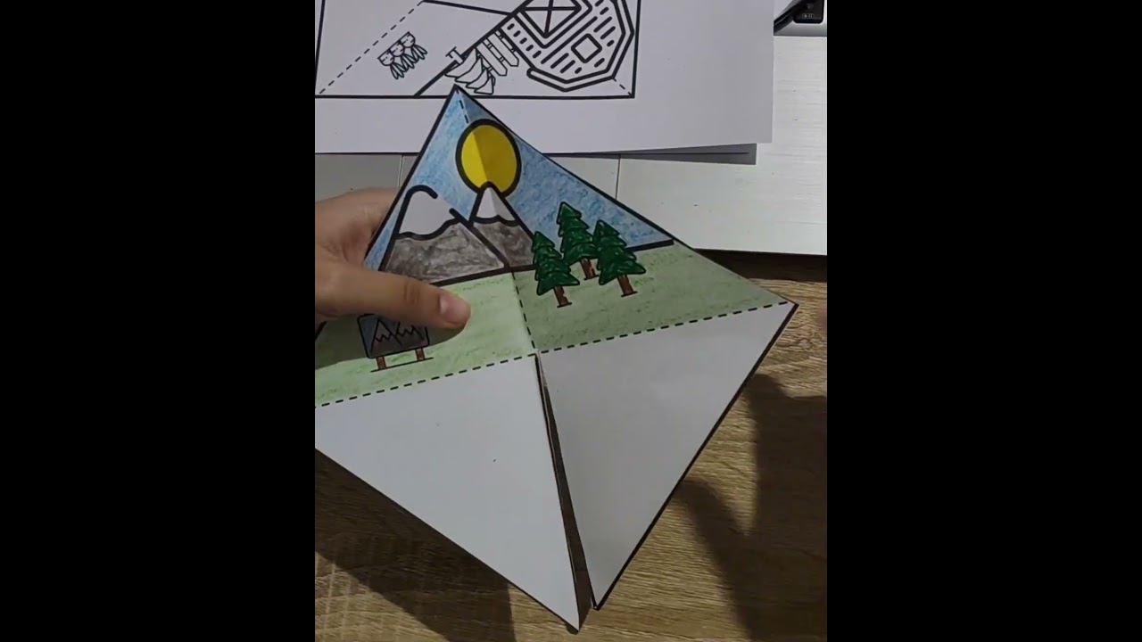 Craftivity: habitat craft for kids Science class