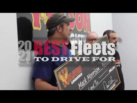 Wilson Logistics is a Top 20 Best Fleet to Drive For in 2021