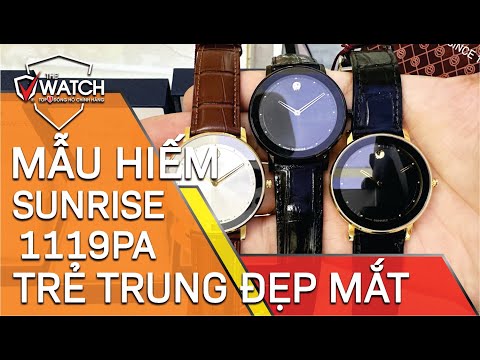 [MẪU HIẾM] TOP 3 MẪU ĐỒNG HỒ NAM SUNRISE 1119PA THIẾT KẾ ĐƠN GIẢN ĐẸP MẮT